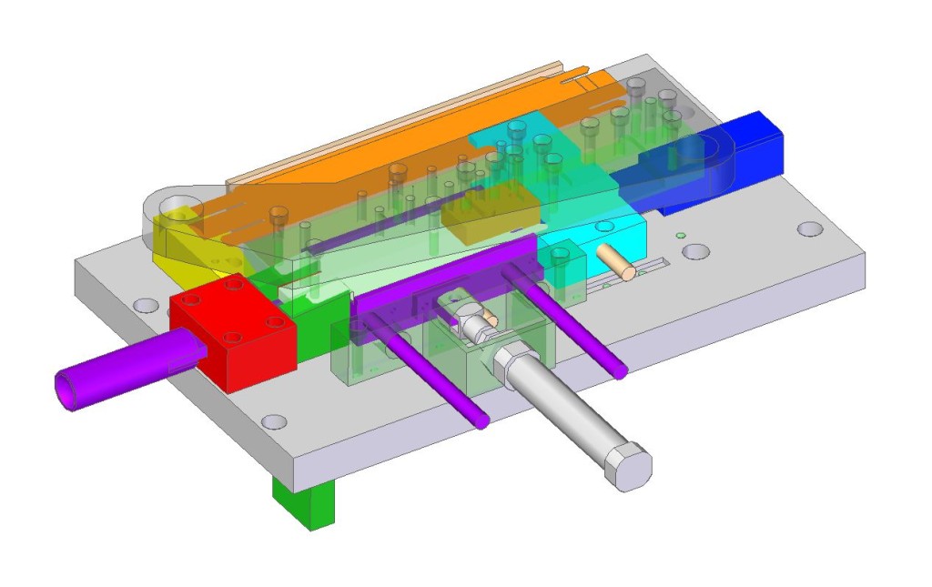 Combination Punching and Forming Press Tool